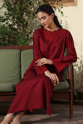 Deep Maroon Viscose